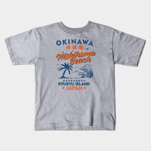 okinawa Kids T-Shirt by Nisu Studio